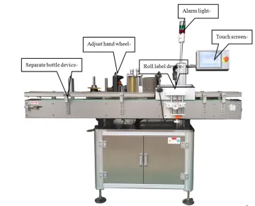 Round Bottle Labeling Machine Label Machine