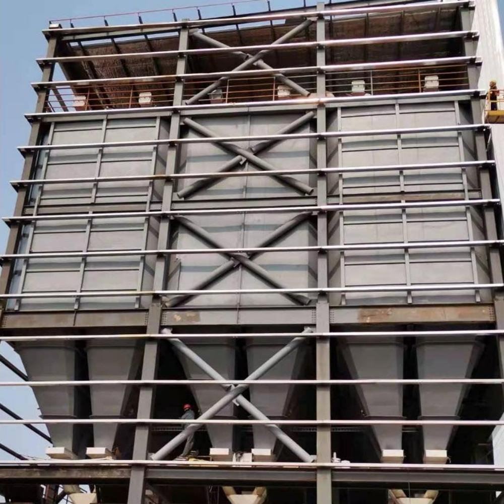 Low investment cost fly ash silo