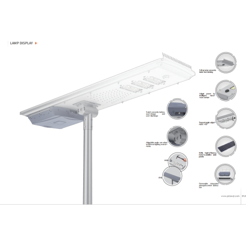 High Quality Outdoor Led Integrated Solar Street Light