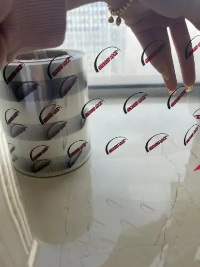 Custom size printable pattern PET heat sealing film