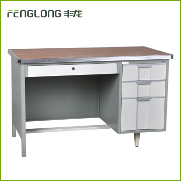 Practical metal office computer table design /steel desk