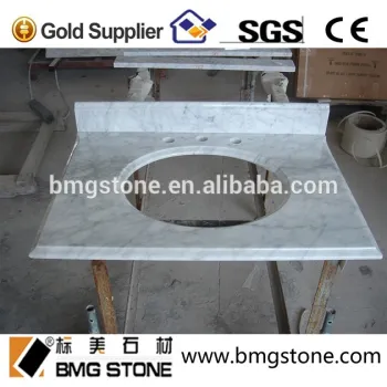 Factory Direct Price White Marble Vanity Tops