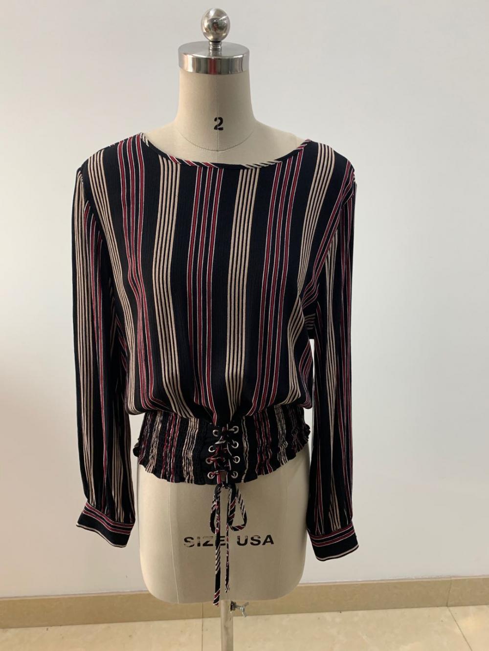 Chiffon Print Blouse For Ladies
