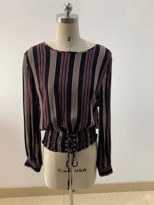 Chiffon Print Top For Lady