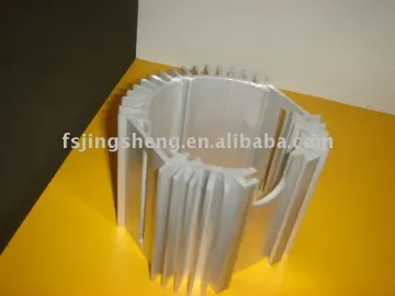 Round extrusion aluminium heat sink