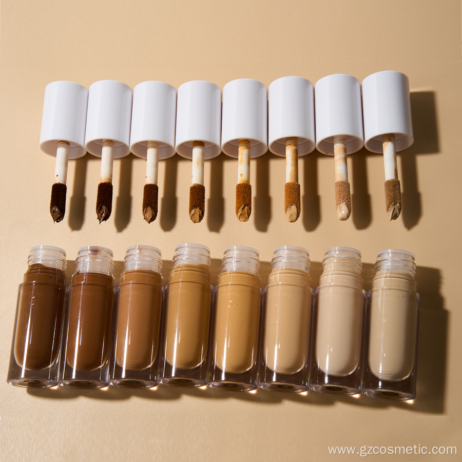 8 Color Liquid Concealer Makeup Custom Private Label Full Coverage Custom Waterproof Foundation Concealer Pen Stick