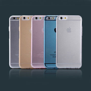 Ultra-Thin Clear Transparent Silicone PVC Bumper Case Cover For Apple iPhone 6