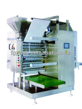 high speed Muti-lines four sealing packaging