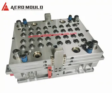 Multi-cavity professional injection plastic cap mould workshop