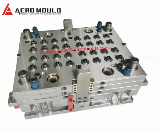 Multi-cavity professional injection plastic cap mould workshop