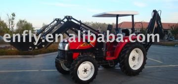 55hp tractor with loader&backhoe