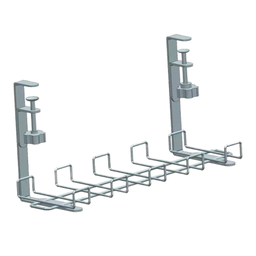 সামঞ্জস্যযোগ্য মেটাল আন্ডার-ডেস্ক তারের সংগঠক