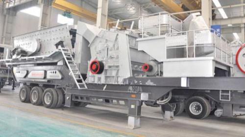 Mobile Impact Crushing Plant Yg938fw1214Ⅱ 