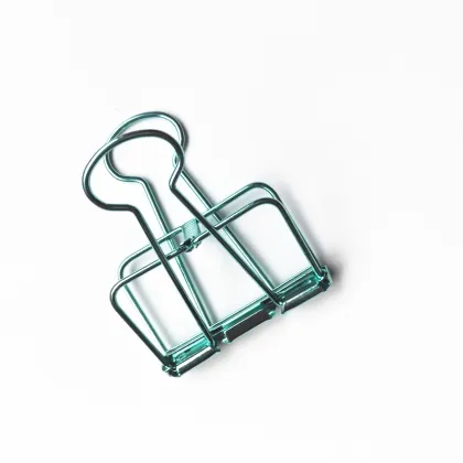 Cute Multiple Colors Wire Binder Clips - Popular Paper Clips