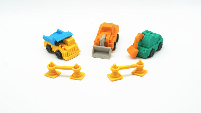 Construction Vehicle Shape Eraser