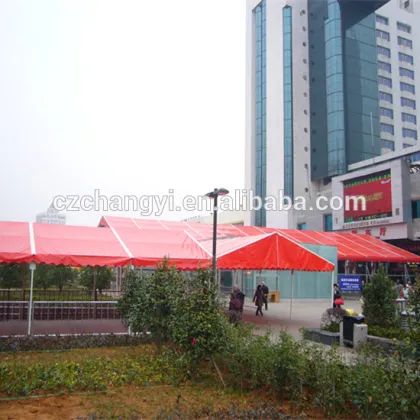 9m Span Outdoor Rainproof Railway/Train Station Tent,Temporary Waiting Hall Tent