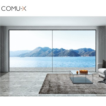 Minimalist Aluminum Patio Sliding Glass Doors for Villas: Terraces and Outdoor Spaces