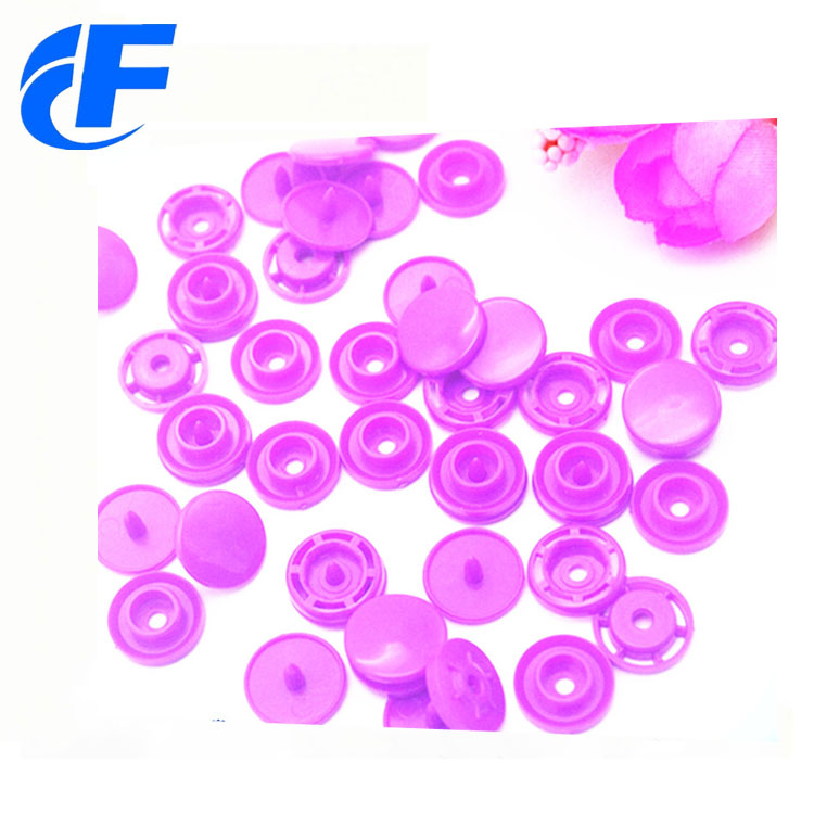 Resin Colorful Plastic Fasteners Press Snap Button