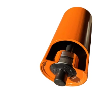 Heavy Duty Rubber Conveyor Roller - Waterproof Carrying Idler