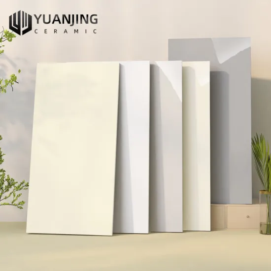 Yuanjing 400x800mm Glossy Porcelain Tiles: Ideal for Kitchen, Bathroom, and Balcony Flooring and Wall Decor
