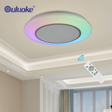Modern Simple App Remote Control RGB 36W LED Smart Ceiling Light