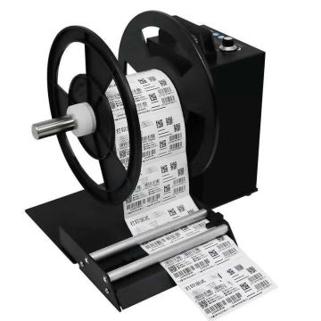 Machine de rebobinage de rebobinage de rouleau de papier d'étiquette avec le compteur