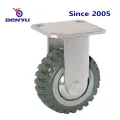 Heavy-Duty Swivel PU Caster with Tyre Veins