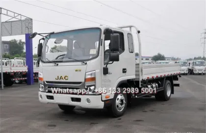6 tires Jac flatbed Cargo Truck With good price in Tuvalu