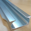 Aluminium frame profile for sliding wardrobe glass door