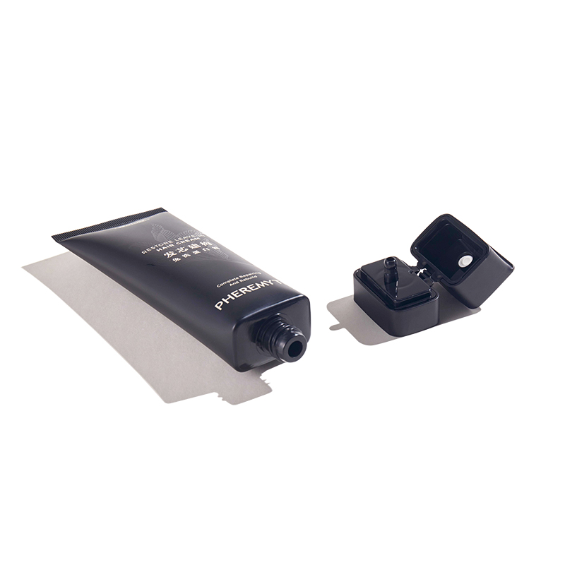 Hot sale OEM squeeze cosmetic hair mark tube