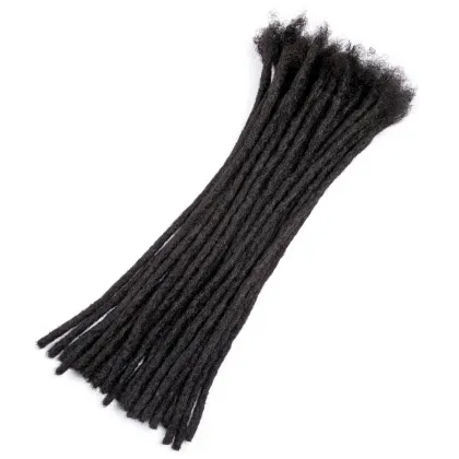 low price dreadlocks human hair wigs straight handmade dreadlocks hair extensions black afro kinky dreadlock extensions