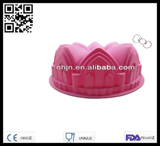 crown shape silicone Mold Making Silicone Rubber/mold for cake