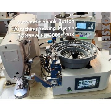 Automatic Shank Button Attaching Machine