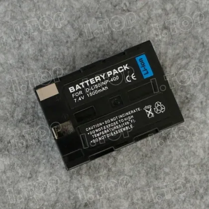 best quality camera rechargeable battery for Pentax D-LI50 with 1500mAh.