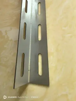 Steel L shaped support PV solar mounting sytem