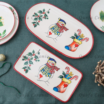 Kerstmis in de keuken vrolijke keramische collectie