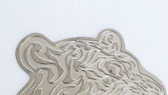 Metal handicraft processing hollow out