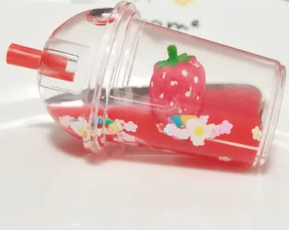 Unique Boba-Themed Accessories: Explore Pearl Milk Tea Cup, Teddy Bear, and Floating Boba Keychains