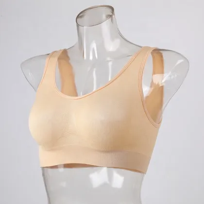 Shunaier High Quality Seamless Sleep Bra for Plus Size Women