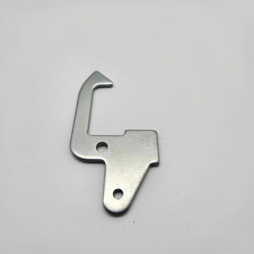 Galvanized metal stamping latch device parts A of extension ladder