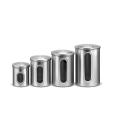 Stainless Steel Canister Coffee Tea Kitchen Canister