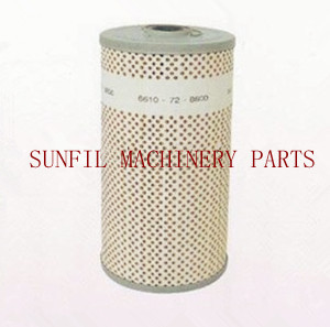Hydraulic Oil Filter for 6610-72-8600 Komatsu