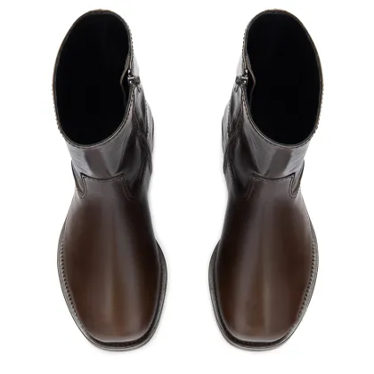 Women's Genuine Leather Short Boots for Daily Wear