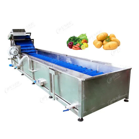LWT Vegetable and Fruit Cleaning Machine with Pump Motor for Sweet Potatoes and Potatoes