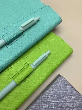 Green Cross Pattern PVC Leather for Handbag Passport