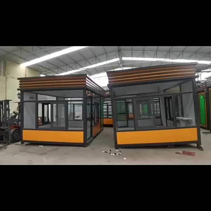 Eco-Friendly Folding House for On-the-Go Beverage Vending