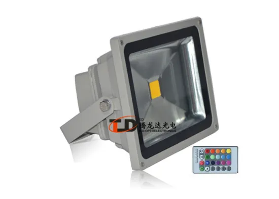 Multi-chip Cob Ip65 Rgb Led Flood Lights , 30 W 3000lm Ra80