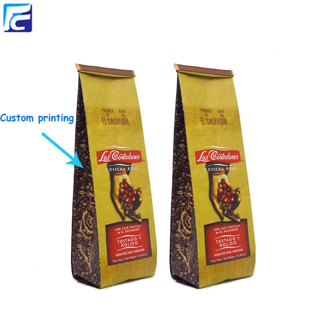 454gram Coffee Bags With Foil Line