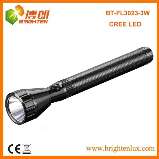 Factory Outlet CE Best 160lumen 3SC Handheld Long Range Aluminum Metal USA Cree led Rechargeable Torches