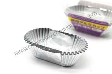 Aluminium cup liner XL oval